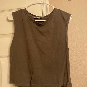 ZARA gray tank top